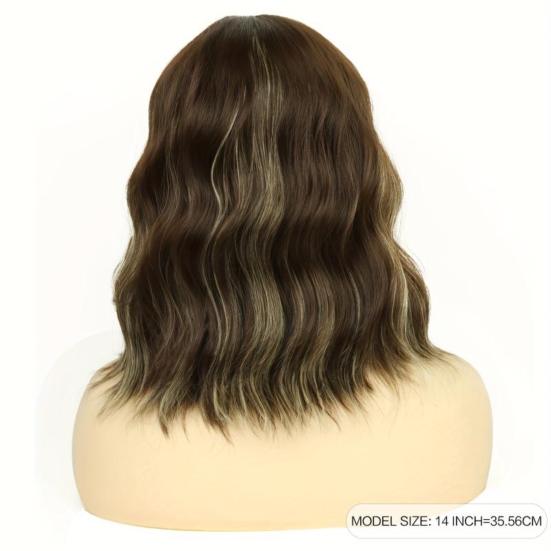 Machine Highlight Wavy Wig