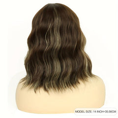 Machine Highlight Wavy Wig