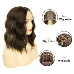 Machine Highlight Wavy Wig