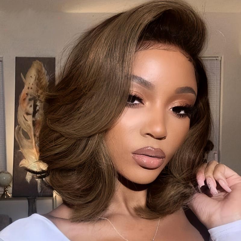 Machine Highlight Wavy Wig