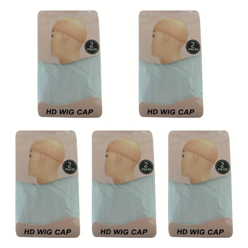 10 Pcs HD Wig Caps For Women Ultra thin Invisible Breathable Caps