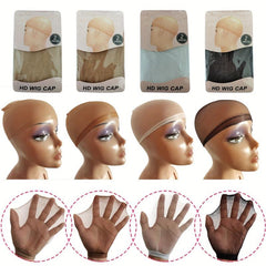 10 Pcs HD Wig Caps For Women Ultra thin Invisible Breathable Caps