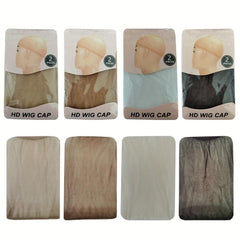 10 Pcs HD Wig Caps For Women Ultra thin Invisible Breathable Caps