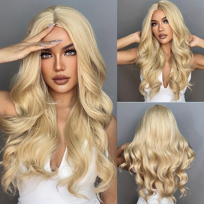 71 12 Cm Synthetic Wig Women's Wig Gradient Brown Stunk Striped Wig