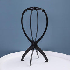 Wig Stand Hat Cap Display Stand Portable Durable Folding Wig Holder