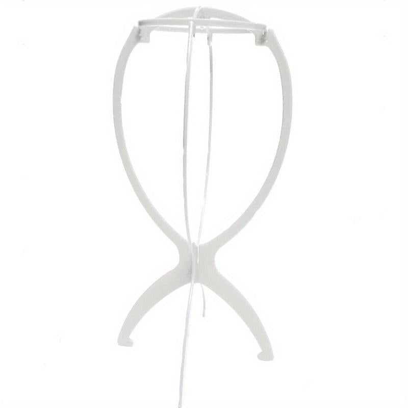Wig Stand Hat Cap Display Stand Portable Durable Folding Wig Holder