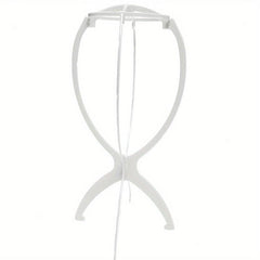 Wig Stand Hat Cap Display Stand Portable Durable Folding Wig Holder