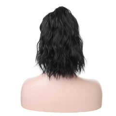 Curly Wavy Ponytail Hat Wigs 40 64 Cm Women Daily Party Use