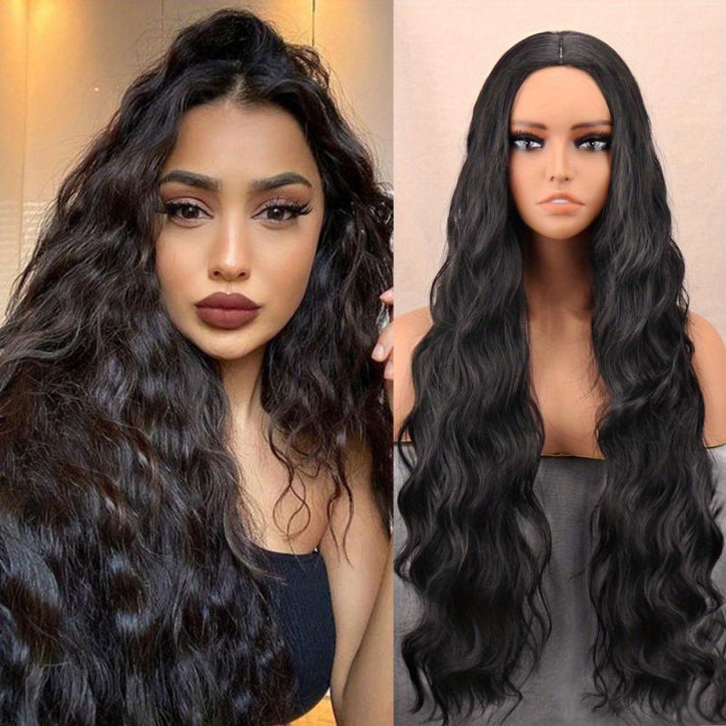 Long Curly Synthetic Wigs For Women Fashionable Daily Party Cosplay