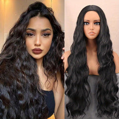 Long Curly Synthetic Wigs For Women Fashionable Daily Party Cosplay