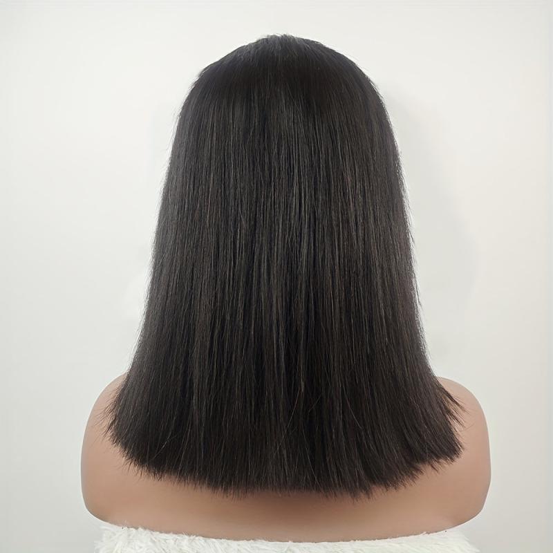 Bone Straight Bob Lace Front Wig 13x4 Human Hair Wig For Women