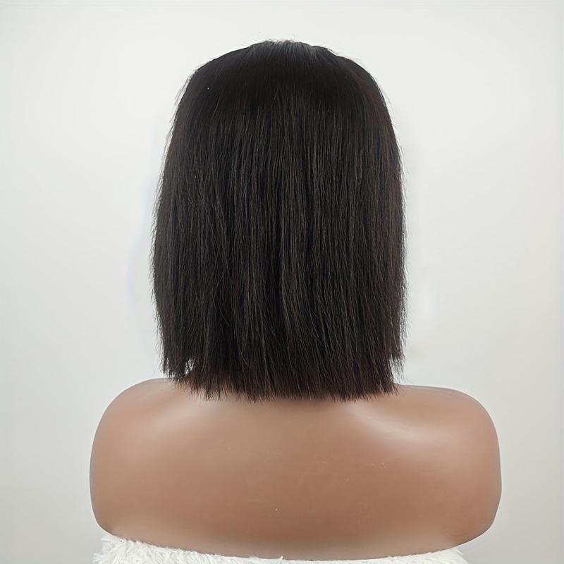 Bone Straight Bob Lace Front Wig 13x4 Human Hair Wig For Women