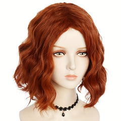 Short Wavy Cosplay Wigs Synthetic Hair Replacement Wigs