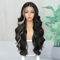 Women's Long Curly Synthetic Lace Front Wig