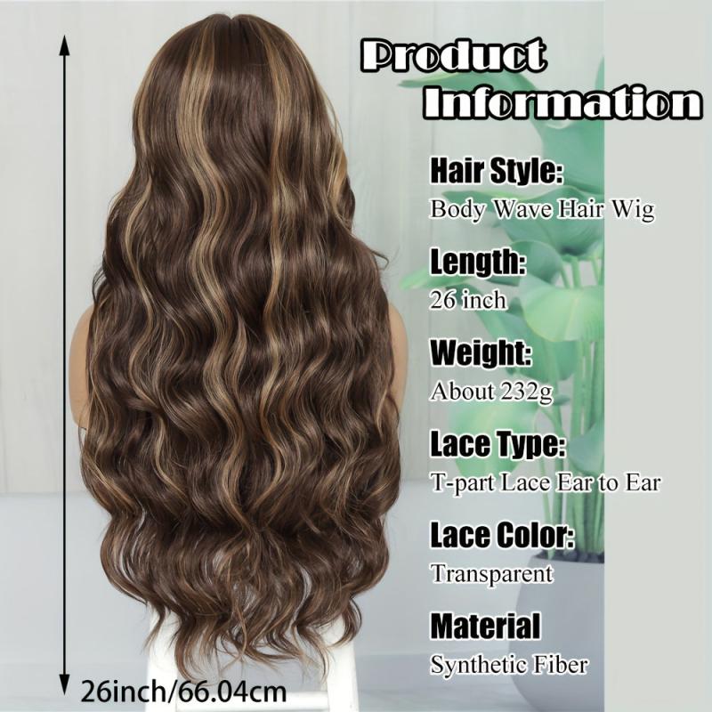 Women's Long Curly Synthetic Lace Front Wig