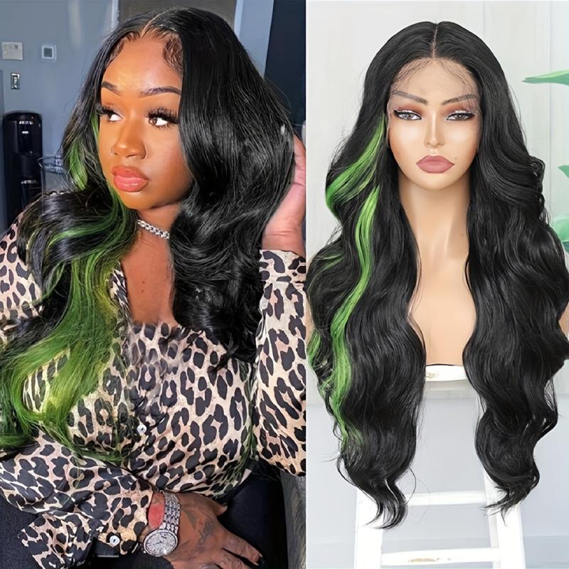 Women's Long Curly Synthetic Lace Front Wig