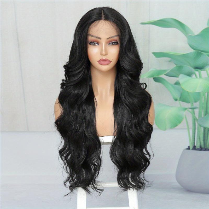 Women's Long Curly Synthetic Lace Front Wig