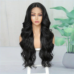 Women's Long Curly Synthetic Lace Front Wig