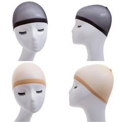 Wig Cap Ladies Lace Net Cap Double Head Hair Net Cap