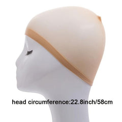 Wig Cap Ladies Lace Net Cap Double Head Hair Net Cap