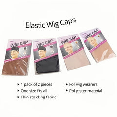 Wig Cap Ladies Lace Net Cap Double Head Hair Net Cap