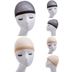 Wig Cap Ladies Lace Net Cap Double Head Hair Net Cap