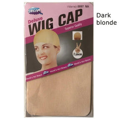 Wig Cap Ladies Lace Net Cap Double Head Hair Net Cap