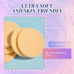 5 Pcs Face Sponge Makeup Remover Pad for Cleansing & Exfoliating