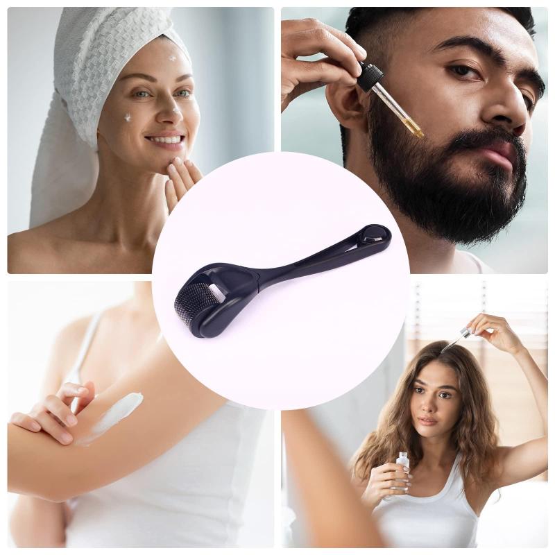 Stainless Steel Derma Roller 540 Microneedles 0 25mm for Facial Skin Care
