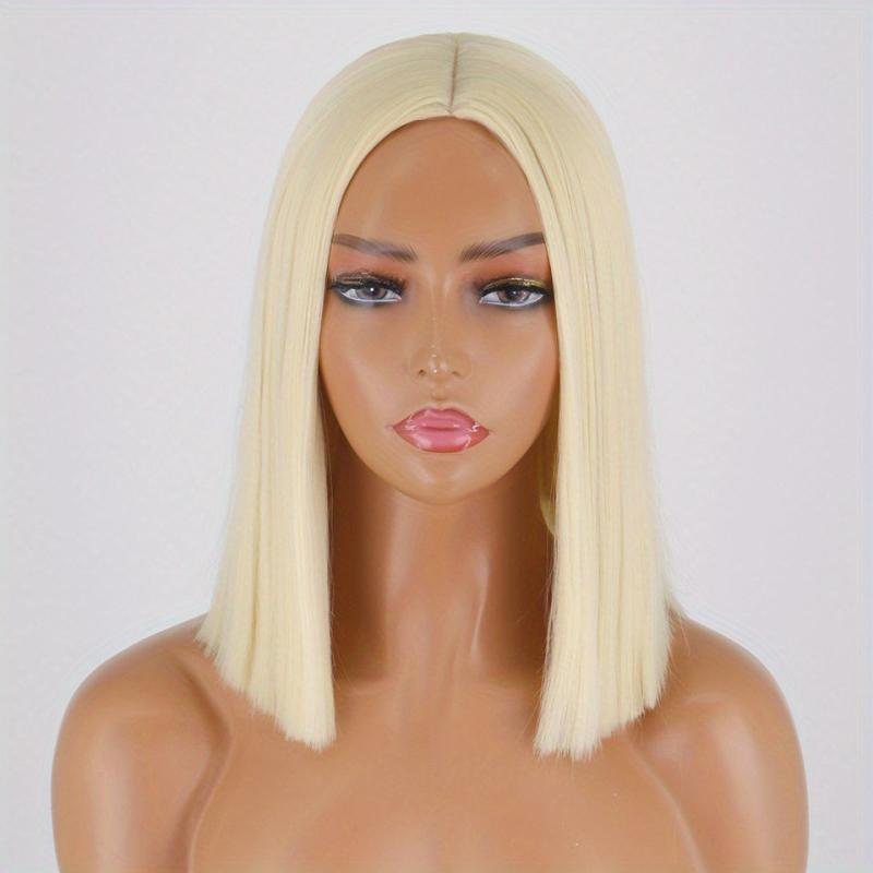 Short Straight Synthetic Wig Bob Style