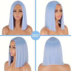 Short Straight Synthetic Wig Bob Style