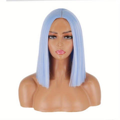 Short Straight Synthetic Wig Bob Style