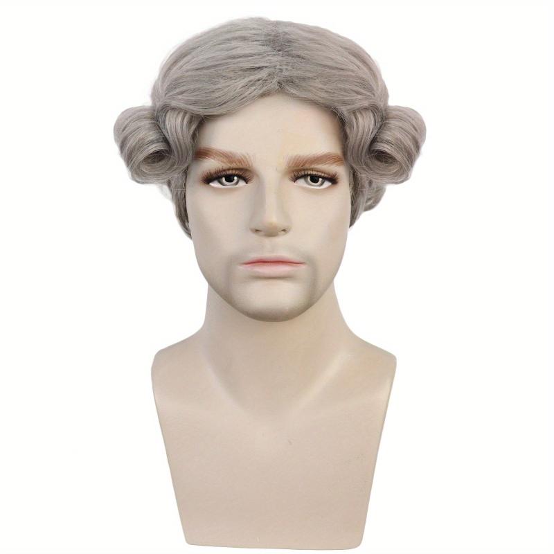Short Gray Curly Whoville Cosplay Costume Wig For Halloween