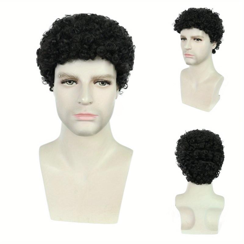 Synthetic Afro Curly Hair Wigs for Party Halloween Role Playing