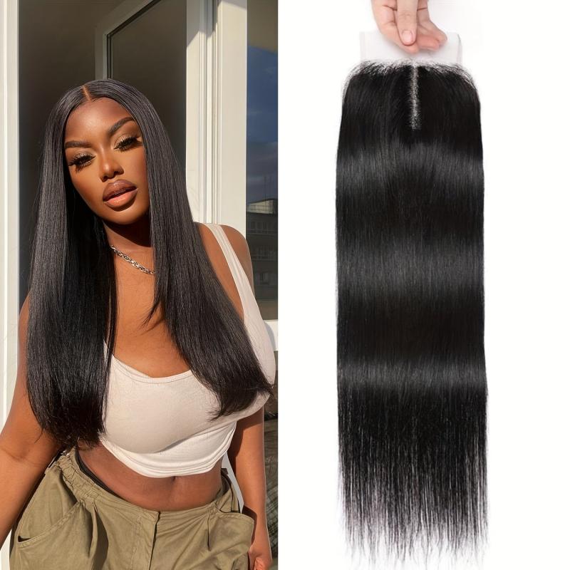 4x4 T Part HD Lace Front Closure Straight Human Hair Brazilian Virgin Hair