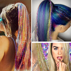 14pcs Hair Metal Bundle Highlights 48 Inch & 38 Inch Hair Extension Party