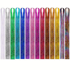 14pcs Hair Metal Bundle Highlights 48 Inch & 38 Inch Hair Extension Party
