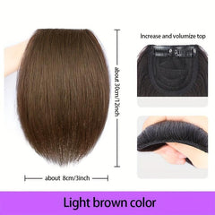 Short Straight Hair Pieces Synthetic Clip In Hair Extensions Natural Look
