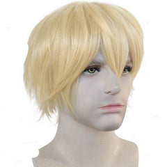 Short Straight Bob Wig With Bangs Synthetic Natural Bob Wig