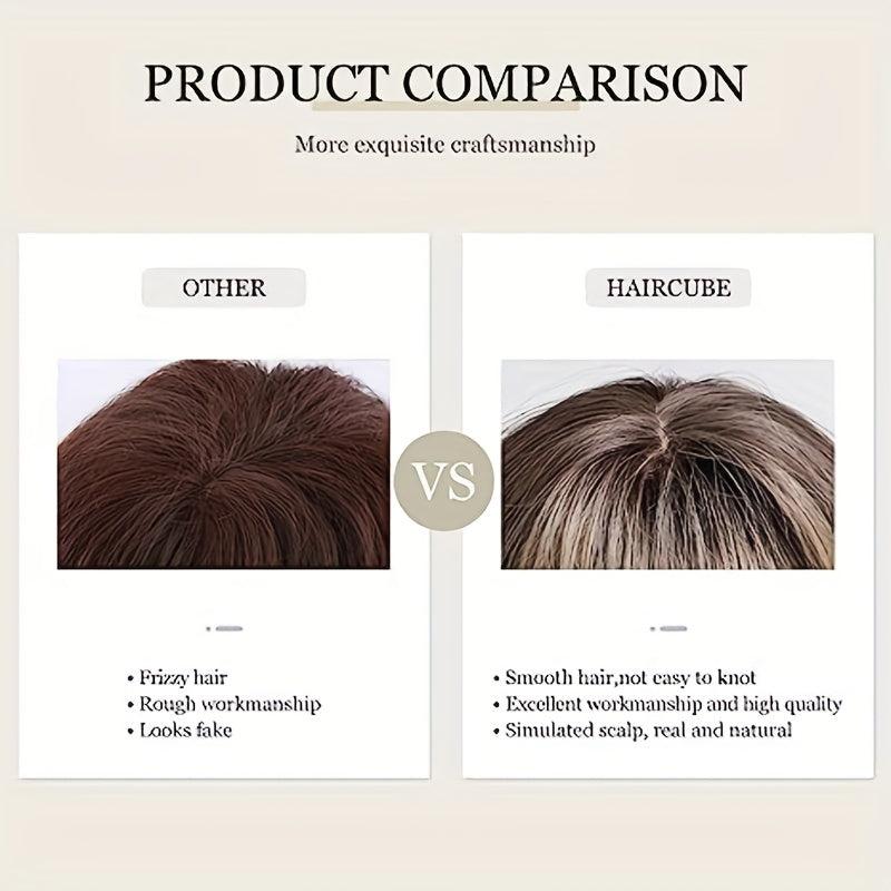 30 48 Cm Short Bob Straight Wig Synthetic Bangs Wigs For Women