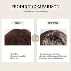 30 48 Cm Short Bob Straight Wig Synthetic Bangs Wigs For Women