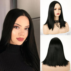 Teal Ombre Short Bob Wig for Women Daily and Party Wear
