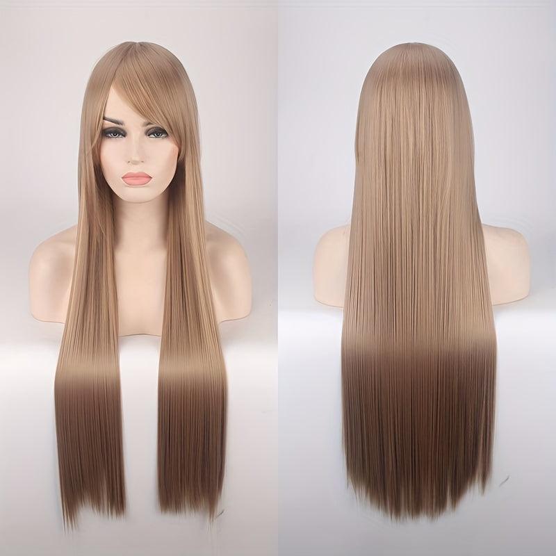 Long Straight Synthetic Hair Wig for Women
