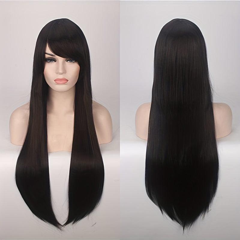 Long Straight Synthetic Hair Wig for Women