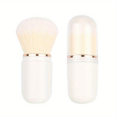 Portable Mini Makeup Brush Soft Wool for Blush Powder - Travel Friendly