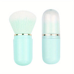 Portable Mini Makeup Brush Soft Wool for Blush Powder - Travel Friendly