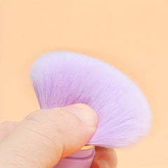 Portable Mini Makeup Brush Soft Wool for Blush Powder - Travel Friendly