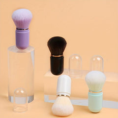 Portable Mini Makeup Brush Soft Wool for Blush Powder - Travel Friendly