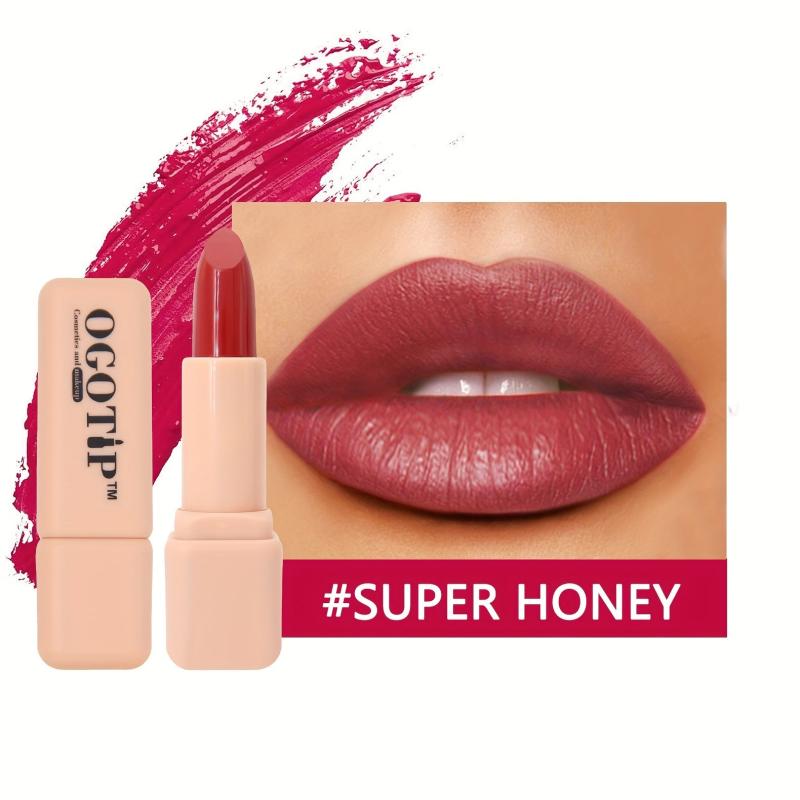 Waterproof Matte Lipstick Velvet Nude Lipstick High Pigmented Cosmetics
