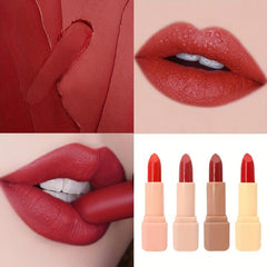 Waterproof Matte Lipstick Velvet Nude Lipstick High Pigmented Cosmetics